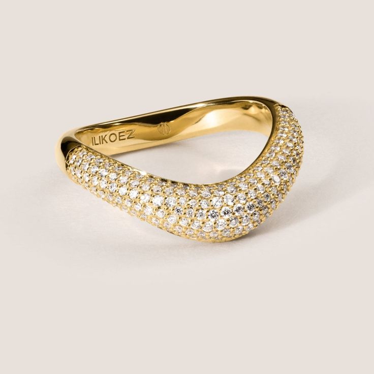 Pave Rings
