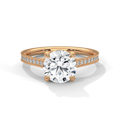 Eternal Spark 1.5CT Round Lab-Grown Diamond Ring | 1.74 CTW