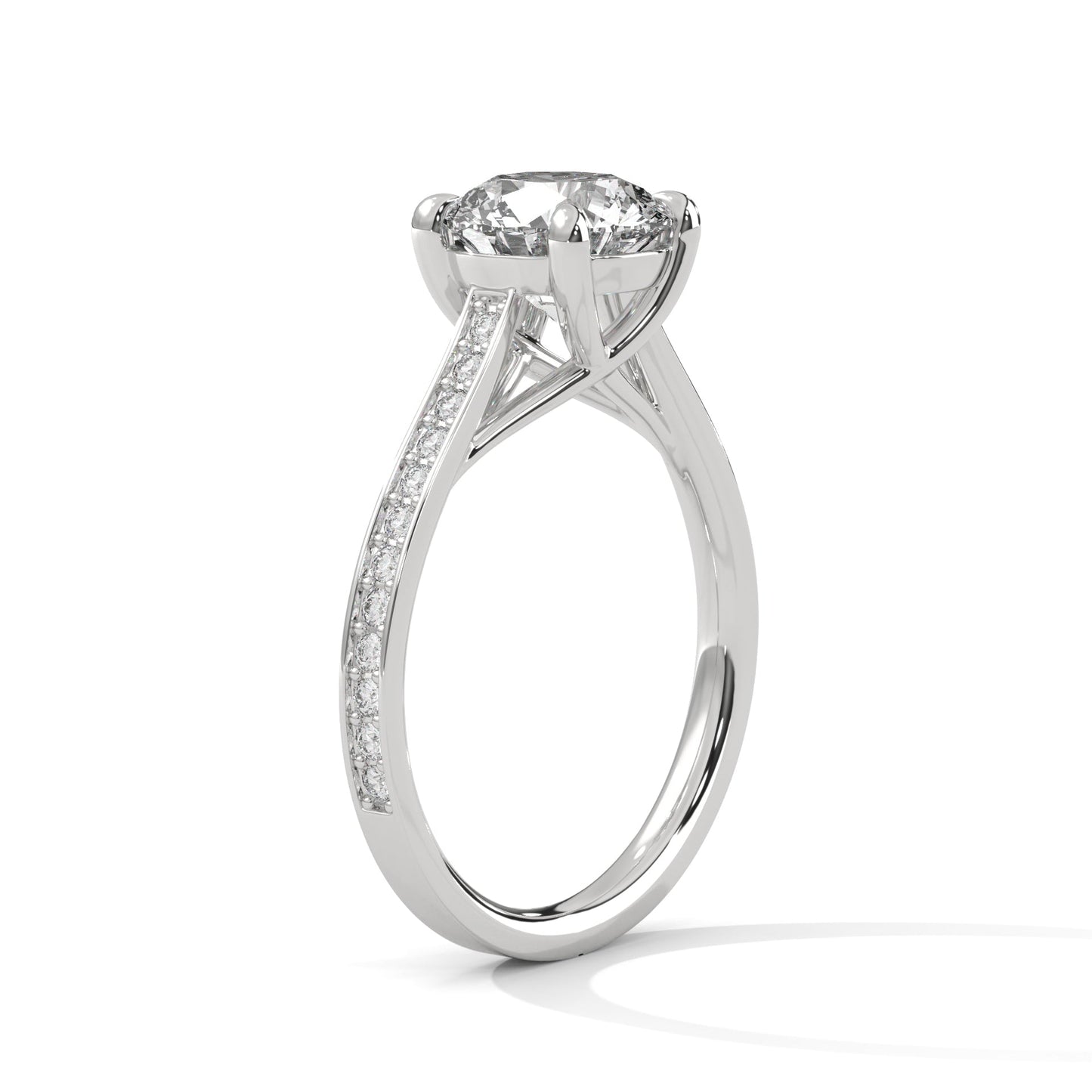 Eternal Spark 1.5CT Round Lab-Grown Diamond Ring | 1.74 CTW