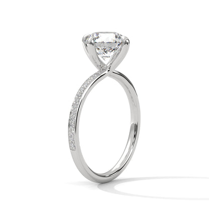 Celestial Glow 1 CT Round Lab-Grown Diamond Ring | 1.15 CTW