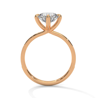 Celestial Glow 1 CT Round Lab-Grown Diamond Ring | 1.15 CTW