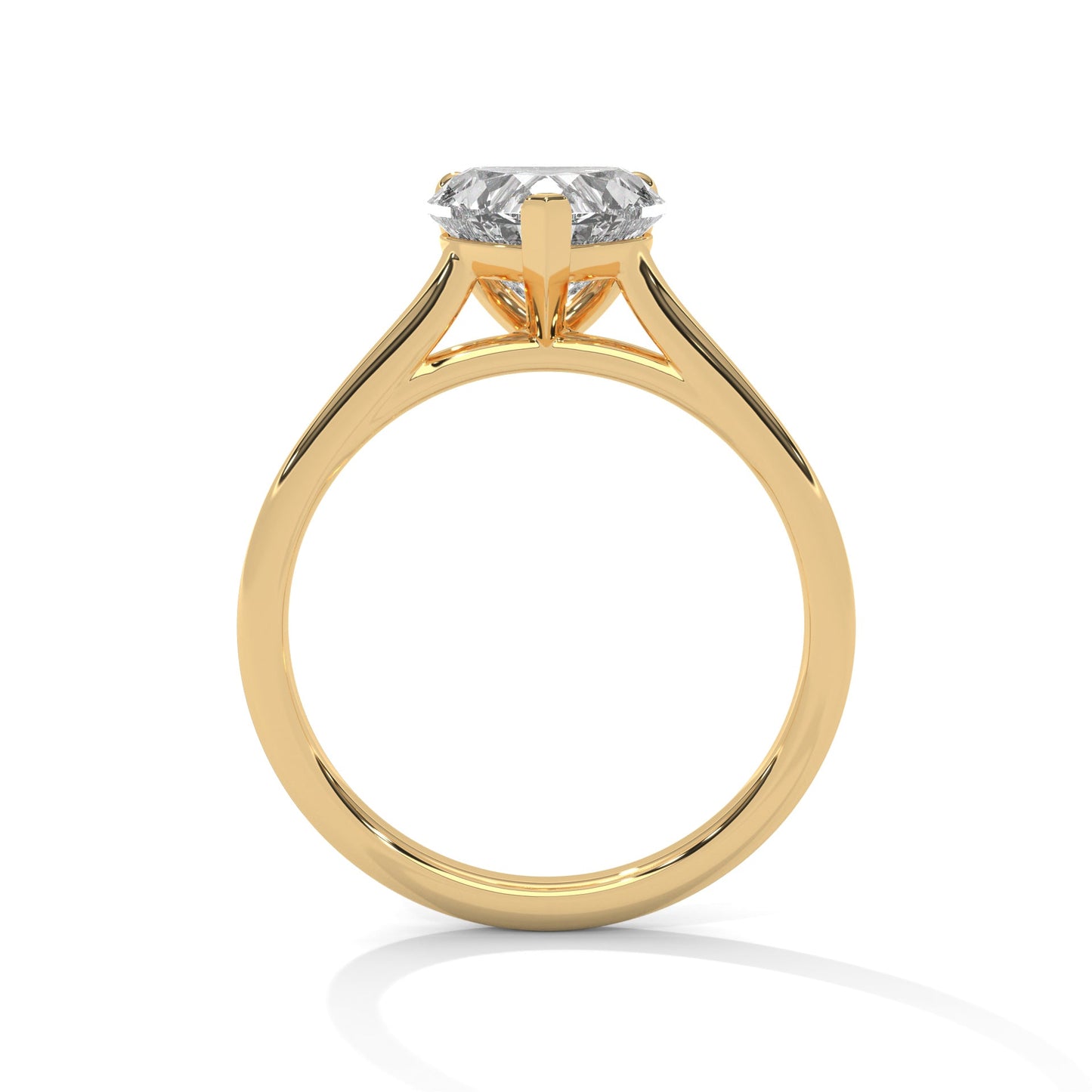 Endless Love 1.5 CT Heart Cut Lab-Grown Diamond Ring