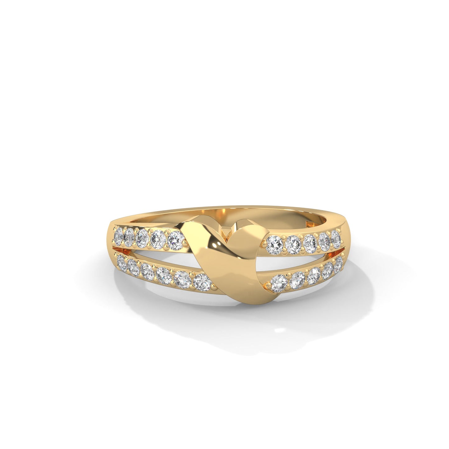 AmorTie  Lab-Grown Diamond Knot Ring | 2.02 CTW
