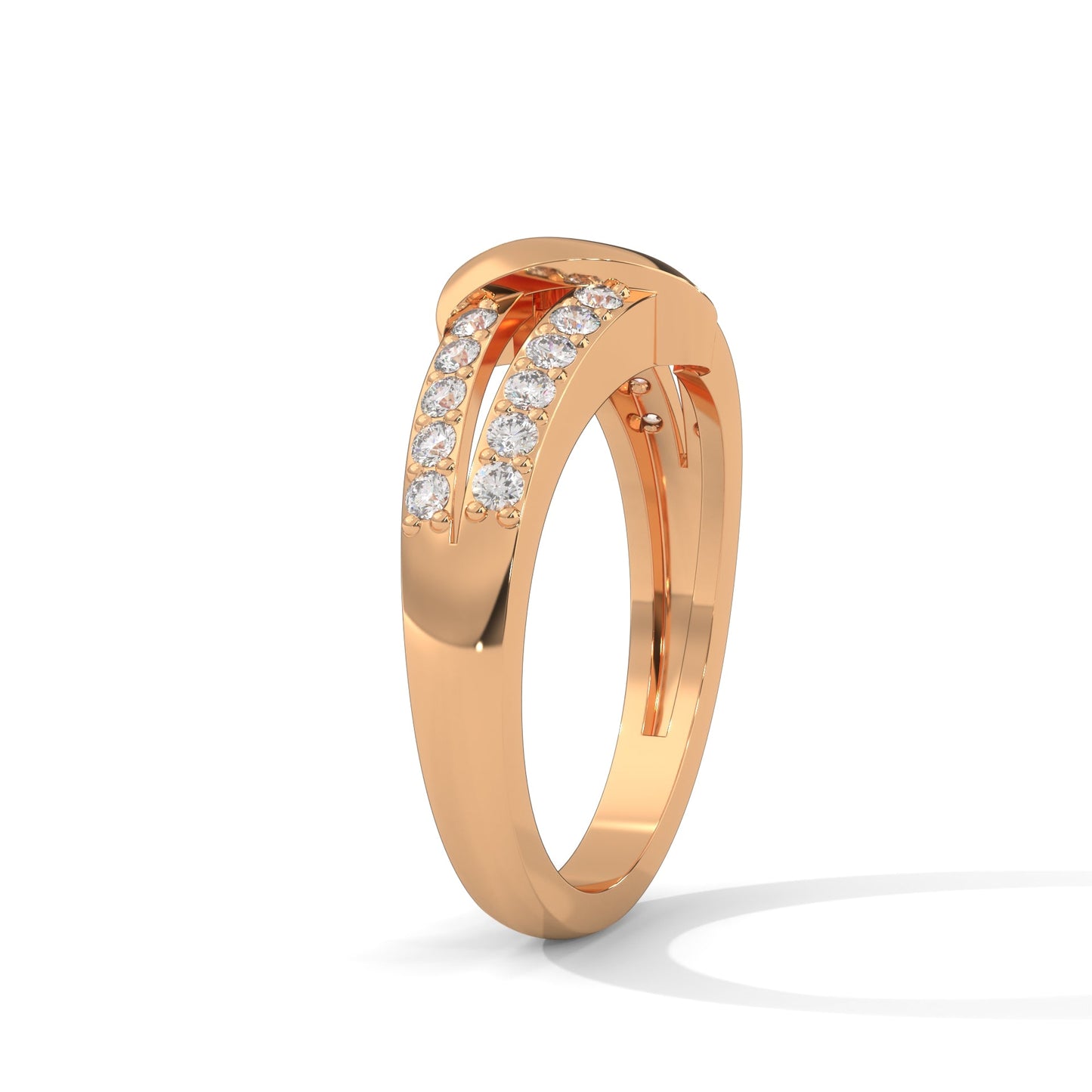 AmorTie  Lab-Grown Diamond Knot Ring | 2.02 CTW