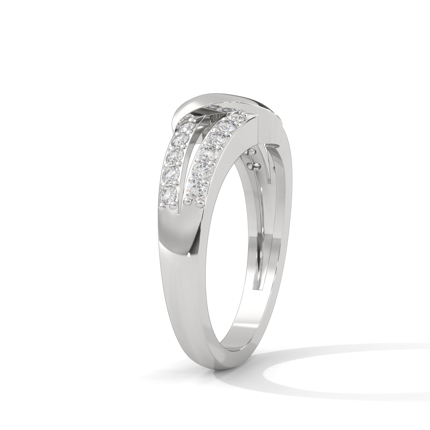 AmorTie  Lab-Grown Diamond Knot Ring | 2.02 CTW