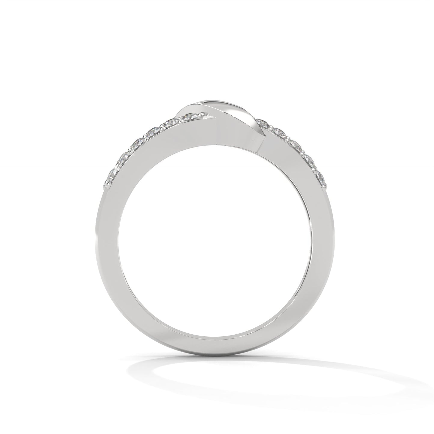 AmorTie  Lab-Grown Diamond Knot Ring | 2.02 CTW