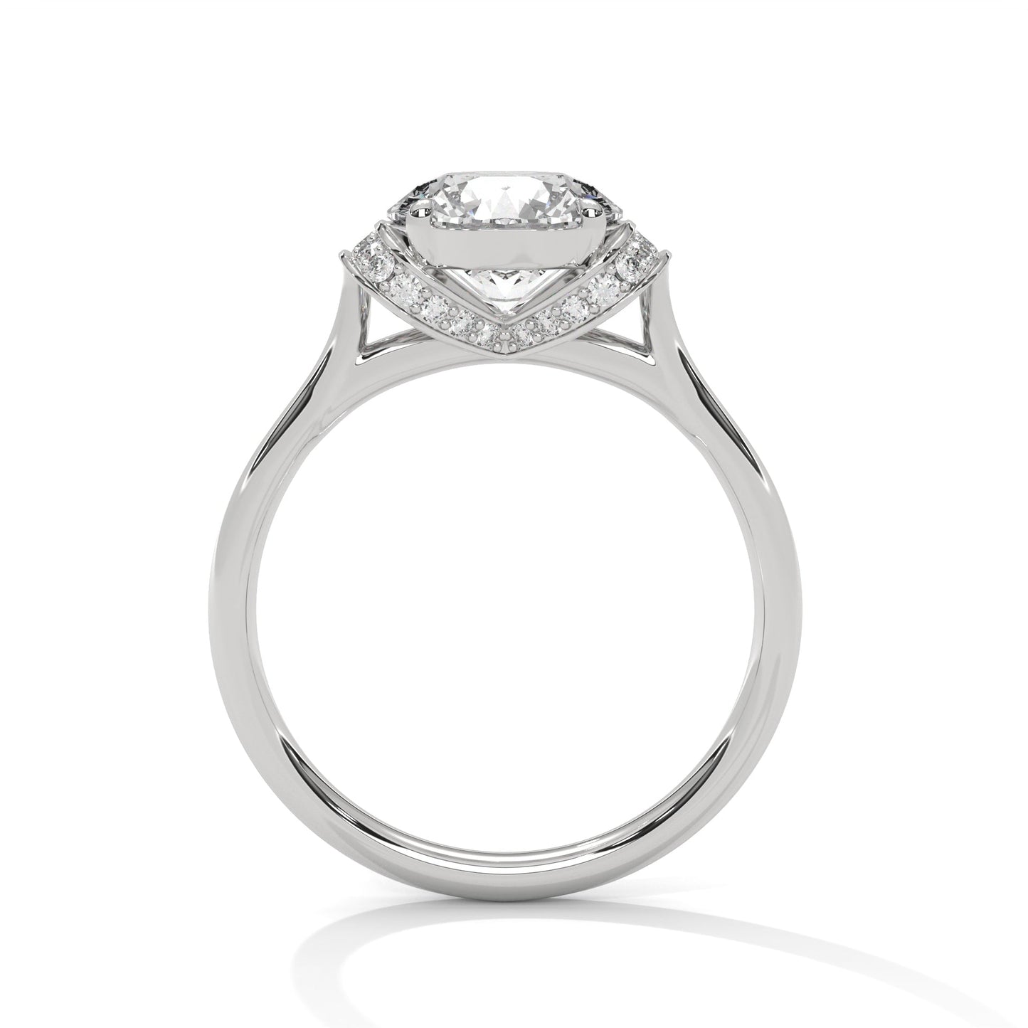 Embrace 1.5CT Round Lab-Grown Diamond Engagement Ring | 1.61 CTW