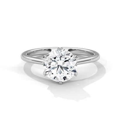 Round-Cut Lab Grown Diamond Classic Solitaire Ring | 1.5 CTW