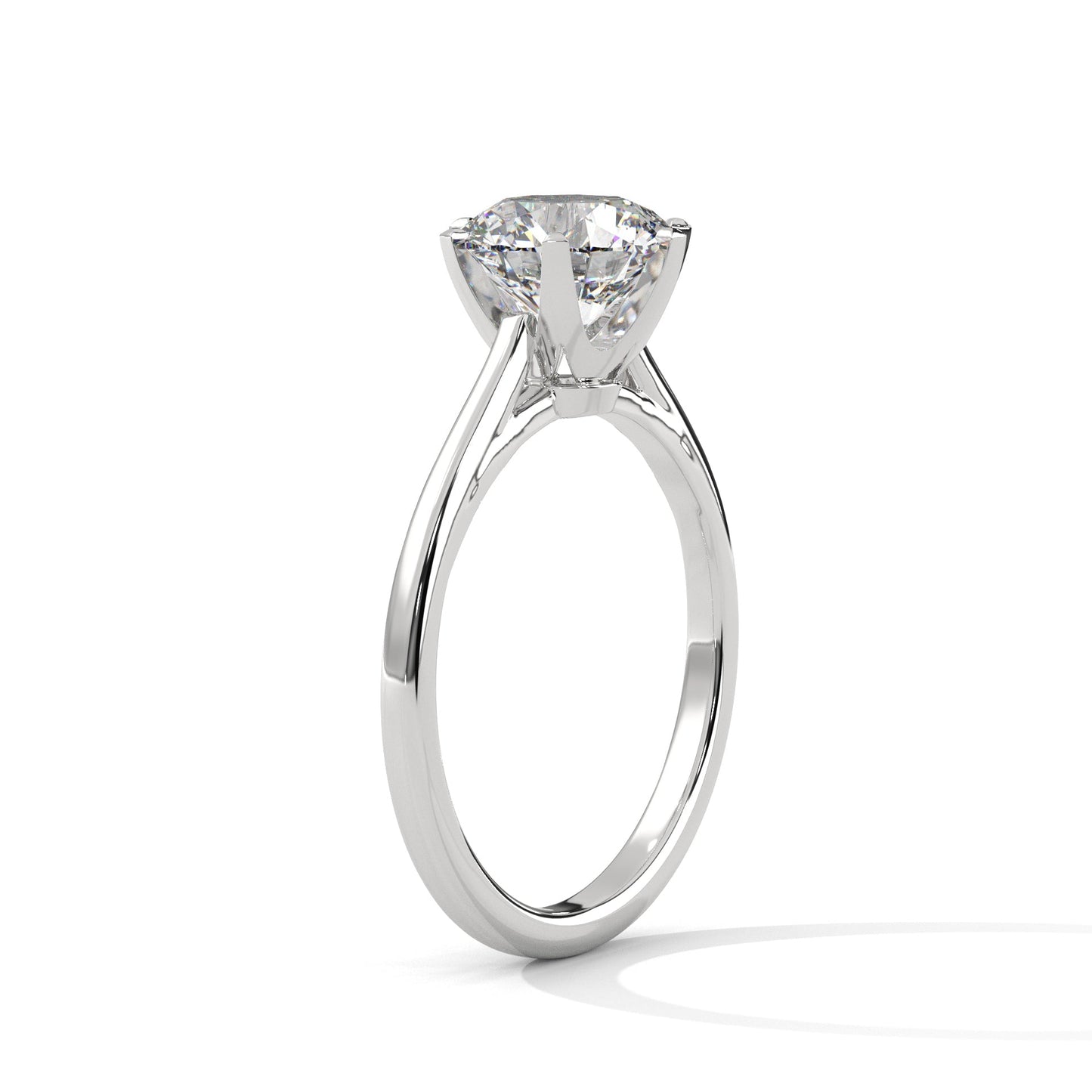Round-Cut Lab Grown Diamond Classic Solitaire Ring | 1.5 CTW