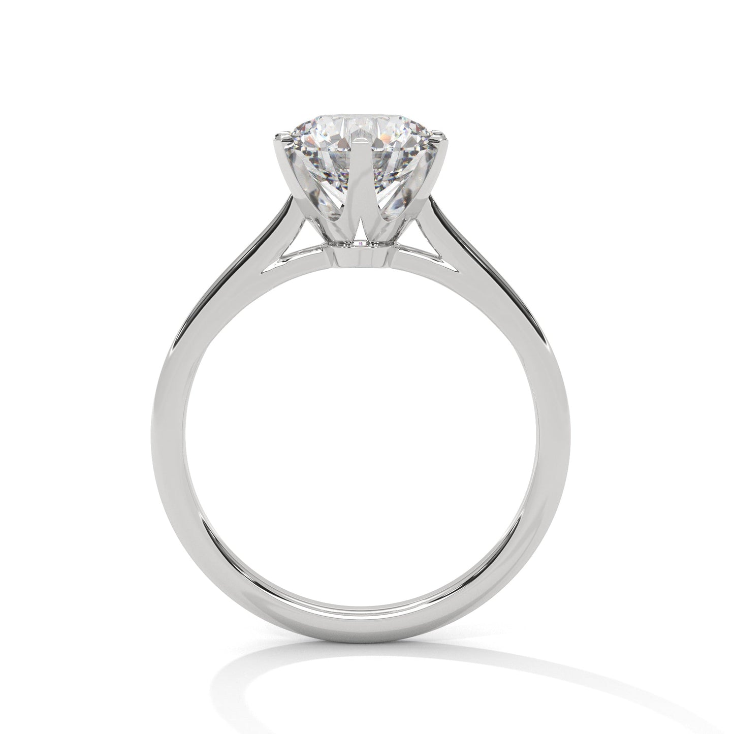 Round-Cut Lab Grown Diamond Classic Solitaire Ring | 1.5 CTW