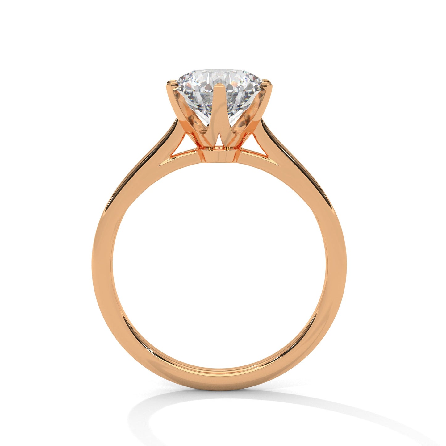Round-Cut Lab Grown Diamond Classic Solitaire Ring | 1.5 CTW