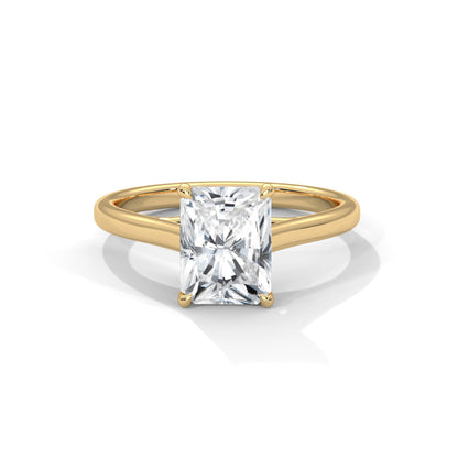 Solitaire 2Ct Radiant-Cut Engagement Ring (E VS1)