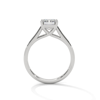 Radiant Charm 1.5 CT Radiant-Cut Lab Grown Diamond Solitaire Ring | F-VS1