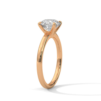 Pure Radiance 1.5 CT Round-Cut Lab Grown Diamond Solitaire Ring | E VS1