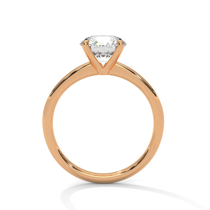 Timeless Spark 1 CT Round-Cut Lab Grown Diamond Solitaire Ring | E VS1