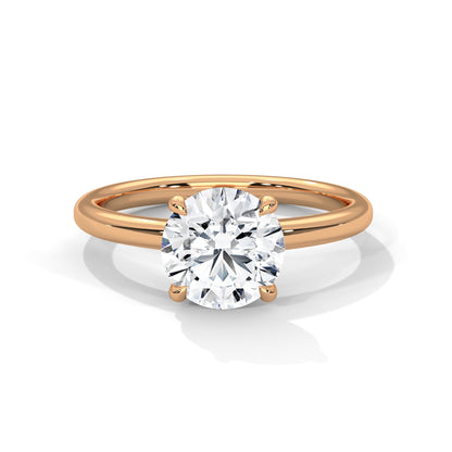 Pure Radiance 1.5 CT Round-Cut Lab Grown Diamond Solitaire Ring | E VS1