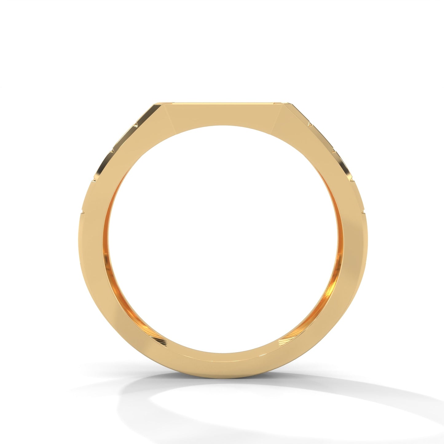 Titan 0.35 CTW Round Lab-Grown Diamond Grid Men's Ring