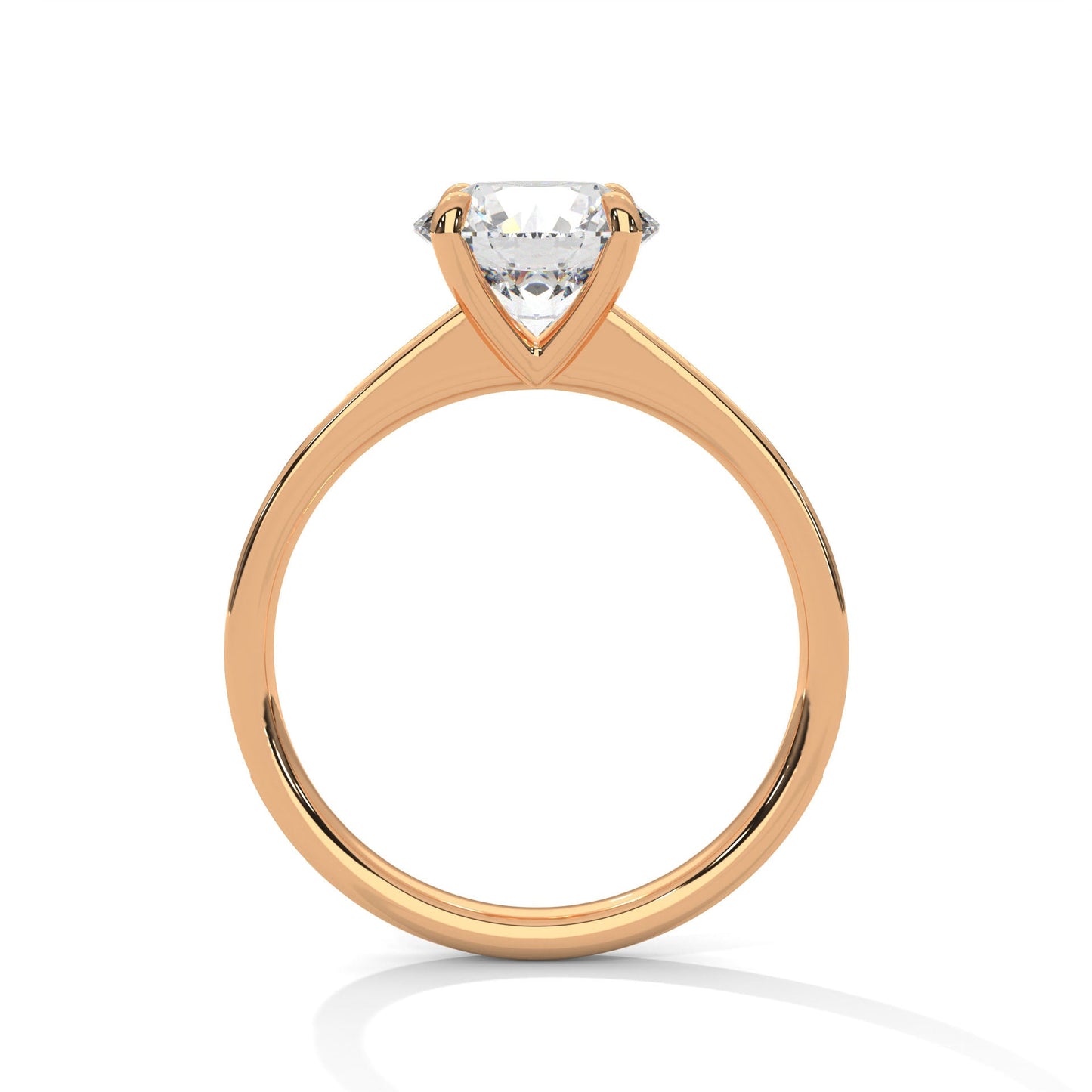 Eternal Brilliance 1CT Round Lab-Grown Diamond Engagement Ring | 1.21 CTW