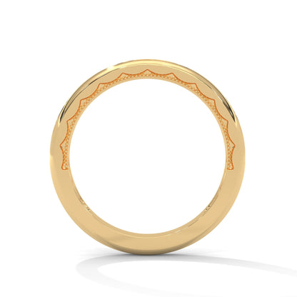 The Sinuous Shine 0.16 CTW Round-Cut Diamond Ladies' Ring | 14K/18K Gold
