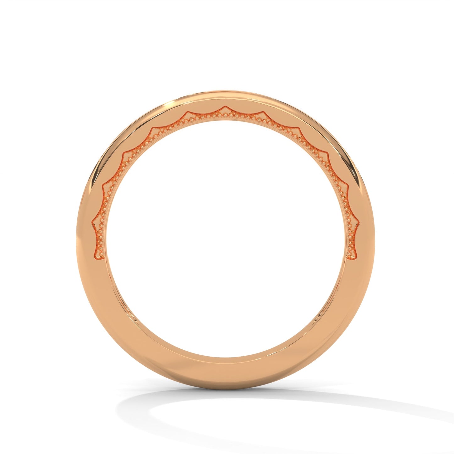The Sinuous Shine 0.16 CTW Round-Cut Diamond Ladies' Ring | 14K/18K Gold
