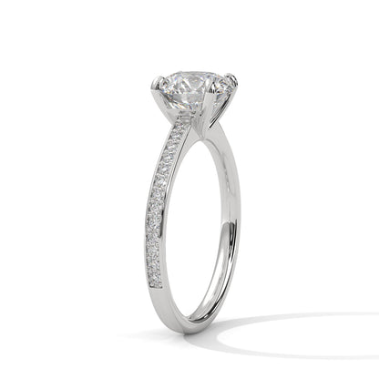 Eternal Brilliance 1CT Round Lab-Grown Diamond Engagement Ring | 1.21 CTW