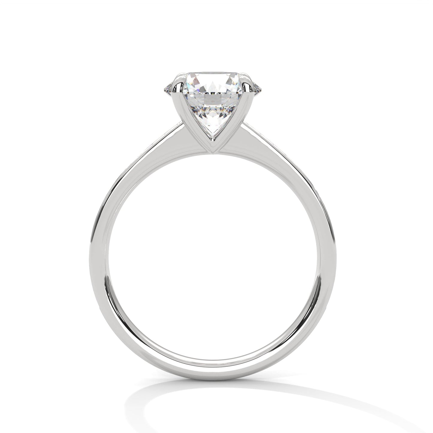 Eternal Brilliance 1CT Round Lab-Grown Diamond Engagement Ring | 1.21 CTW