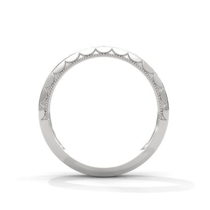 The Modern Harmony 0.18 CTW Round-Cut Diamond Ladies' Ring | 14K/18K Gold