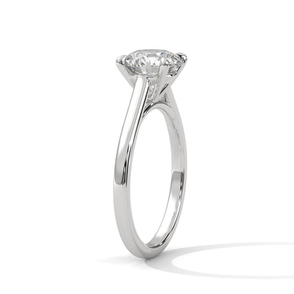 Classic Brilliance 1.5 CT Round-Cut Lab Grown Diamond Solitaire Ring