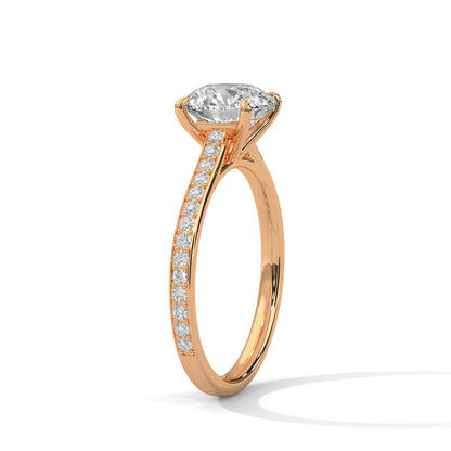 Sophia 1.5ct Round Lab-Grown Diamond Engagement Ring | 1.74 CTW