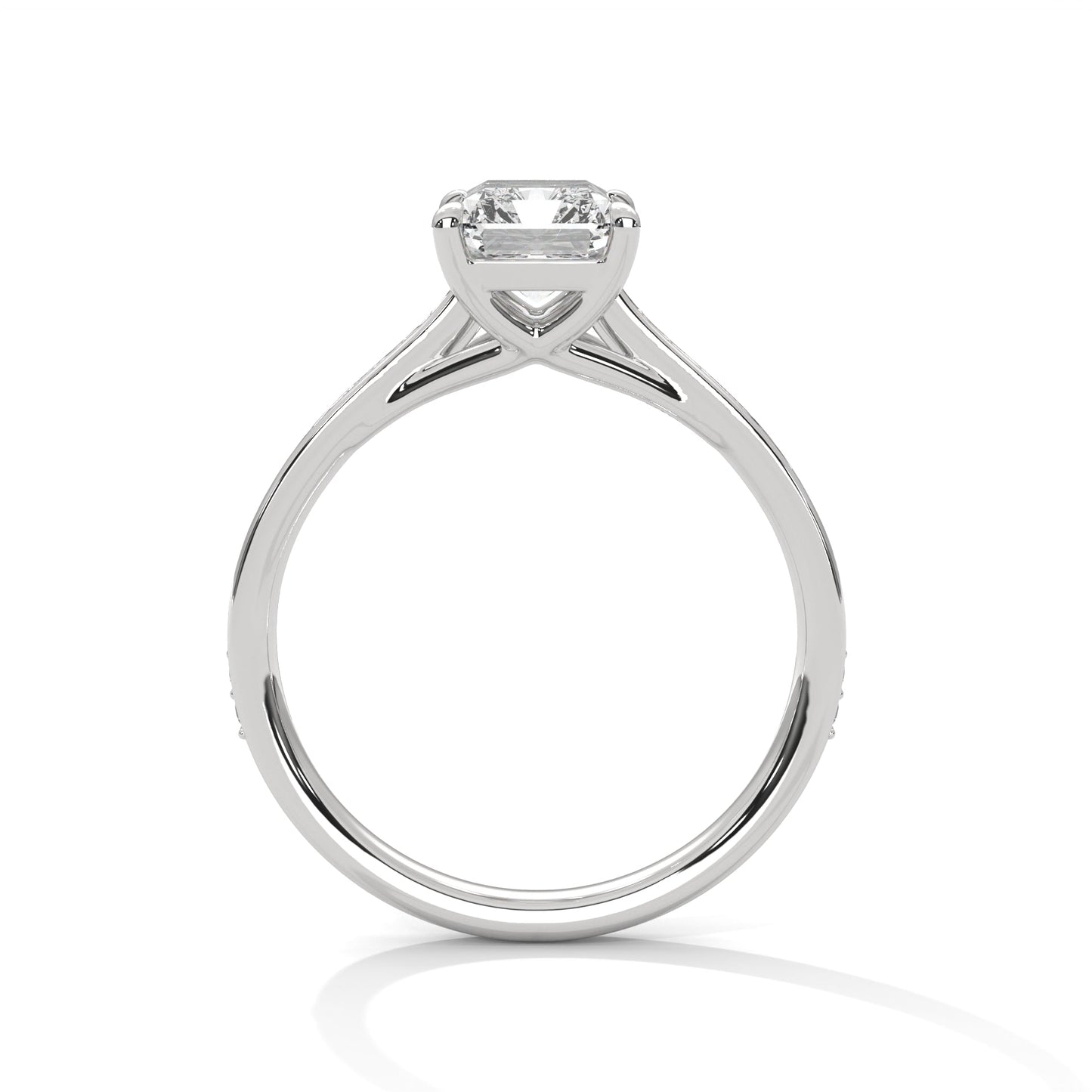 Imperial Glow 3CT Emerald Lab-Grown Diamond Engagement Ring | 3.21 CTW