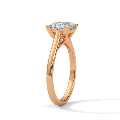 Elegance Timeless 1.5 CT Princess Lab-Grown Diamond Ring