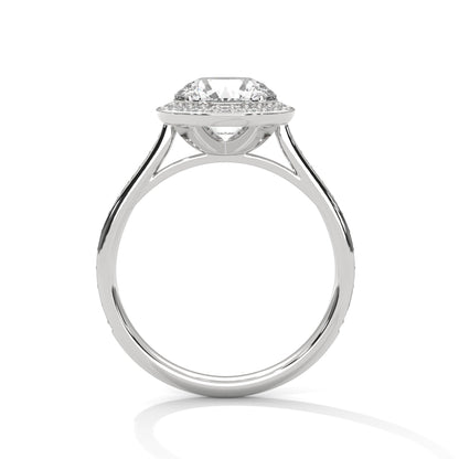 Ethereal Halo 2.0ct Round Lab Diamond Engagement Ring | 2.34 CTW