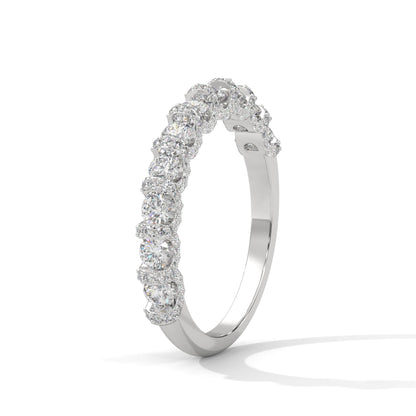 14K & 18K Gold Round Diamond Full-Eternity Band Ring | 1.27 CTW