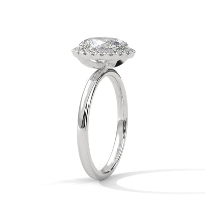 Vayana 3ct Cushion Lab-Grown Diamond Pave Engagement Ring | 3.16 CTW