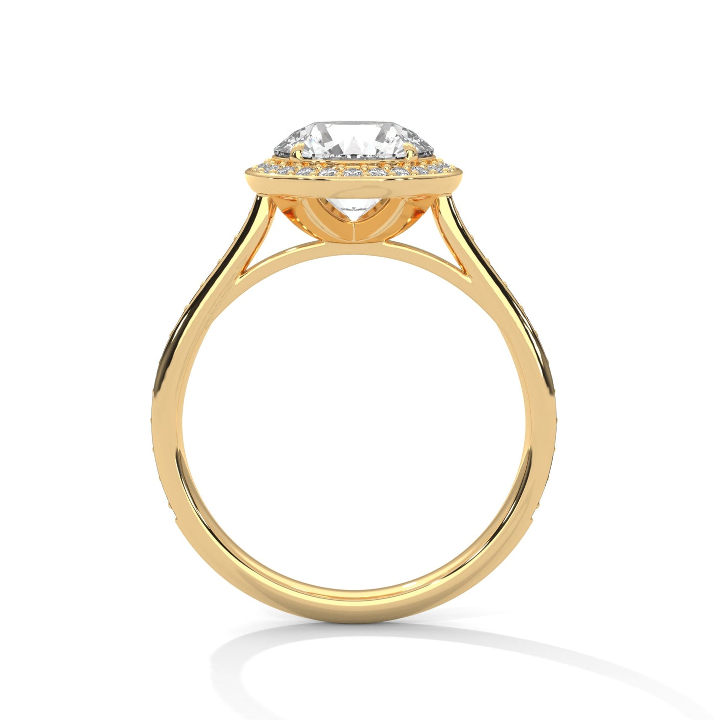 Ethereal Glow 1CT Round Lab-Grown Diamond Engagement Ring | 1.34 CTW