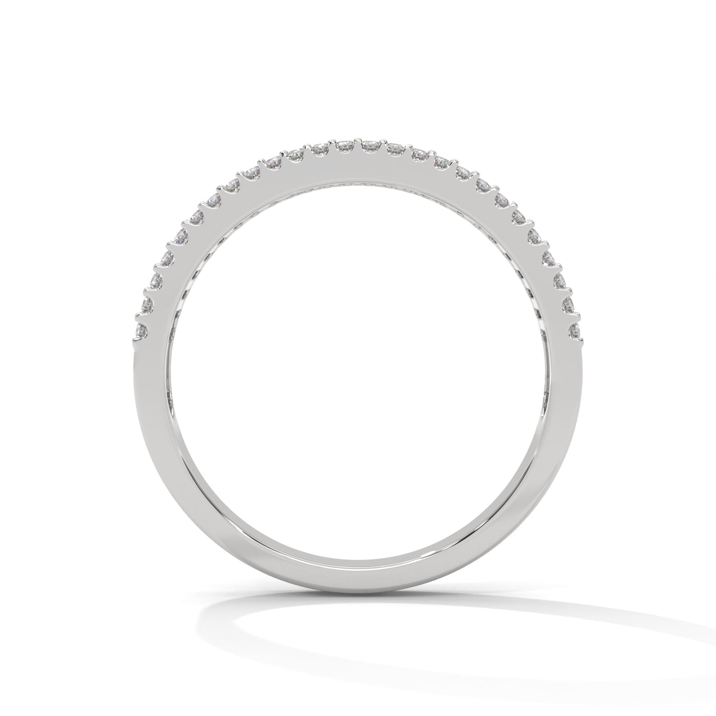 14K & 18K Gold Baguette and Round Diamond Multi-Row Band Ring | 0.76 CTW