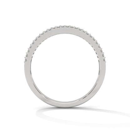 14K & 18K Gold Baguette and Round Diamond Multi-Row Band Ring | 0.76 CTW