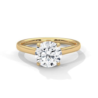 Brilliant Essence 1.5 CT Round-Cut Lab Grown Diamond Solitaire Ring