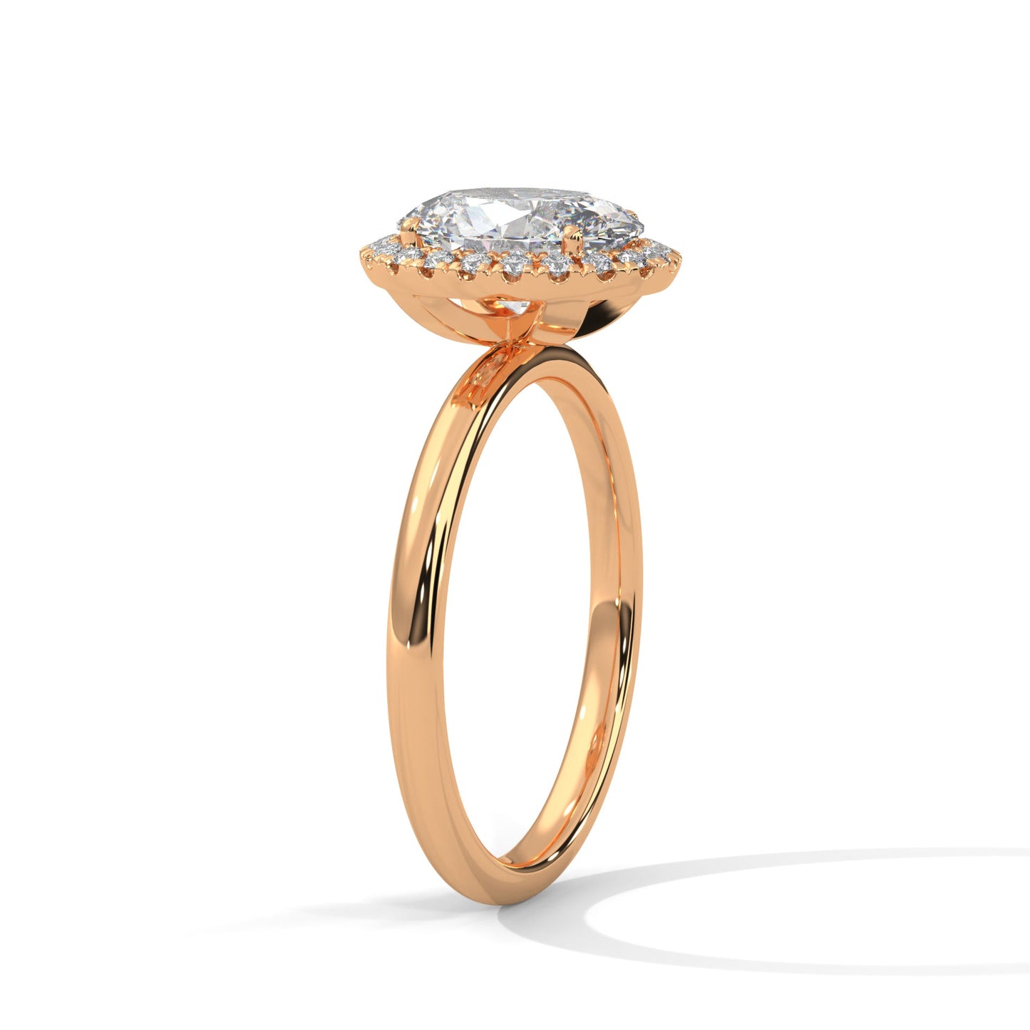 Felina 1.5ct Cushion Lab-Grown Diamond Pave Engagement Ring | 1.66 CTW