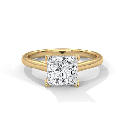Timeless 2 CT Princess Lab-Grown Diamond Ring | 2 CTW