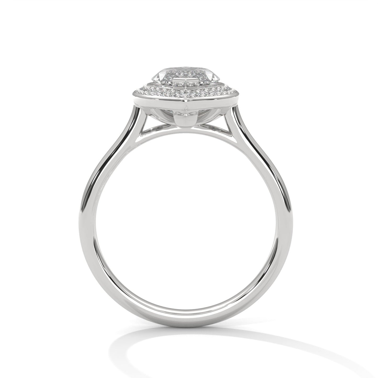 Celestial Marquise 3 CT Double Halo Lab Grown Diamond Ring | 3.16 CTW