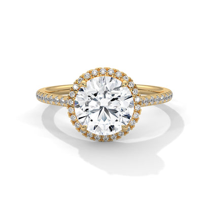 Brilliance 3CT Round Lab-Grown Diamond Engagement Ring | 3.34 CTW