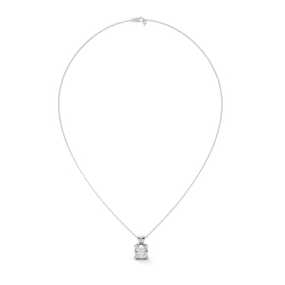 Round Diamond Solitaire Pendant in 14K Gold | 2.43 CTW