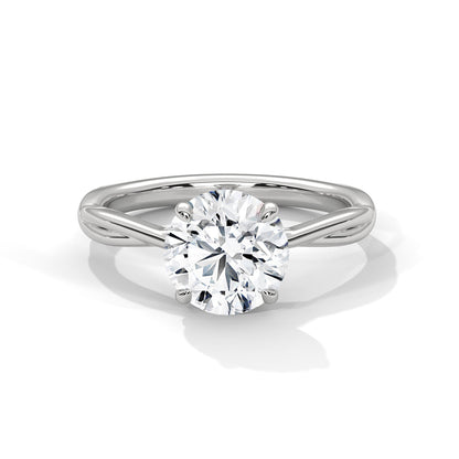Selene 1.5ct Round Lab-Grown Diamond Solitaire Engagement Ring