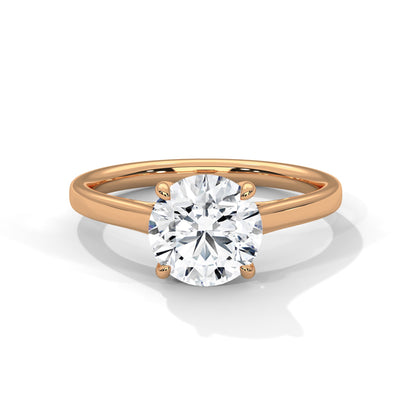 Brilliant Essence 1.5 CT Round-Cut Lab Grown Diamond Solitaire Ring