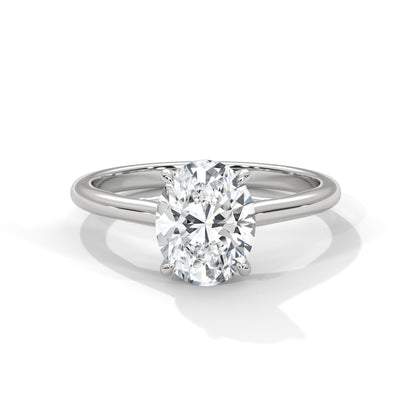 Radiance 2.0ct Oval Lab Diamond Engagement Ring | E VS1