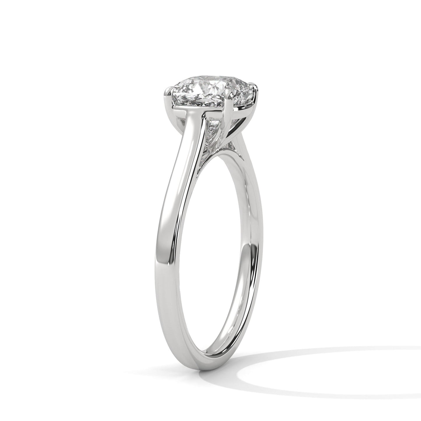 Timeless Radiance 1.5 CTW Lab Grown Diamond Cushion-Cut Solitaire Ring | E VS1