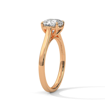 Celestia 2.00 CT Cushion-Cut Diamond Solitaire Ring | 14K & 18K Gold