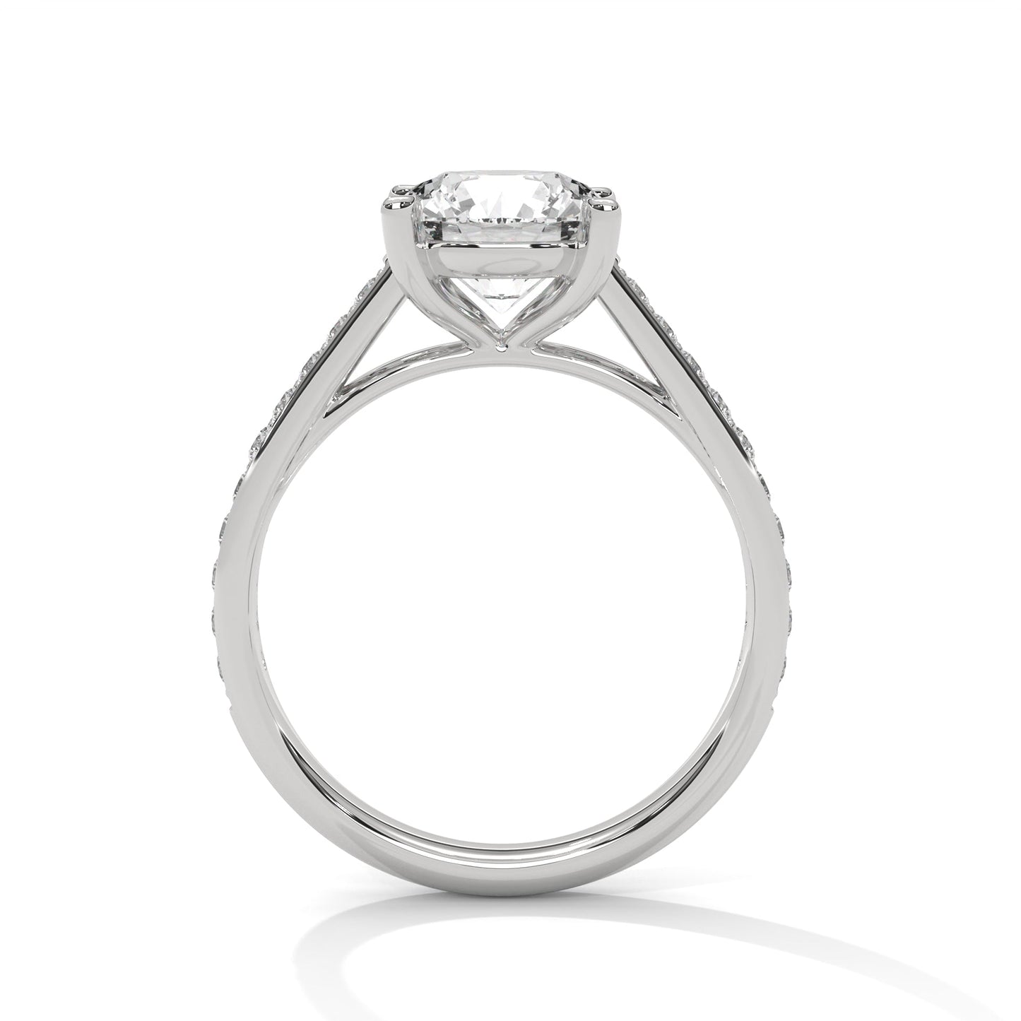 Timeless Spark 1.5CT Round Lab-Grown Diamond Engagement Ring | 1.78 CTW