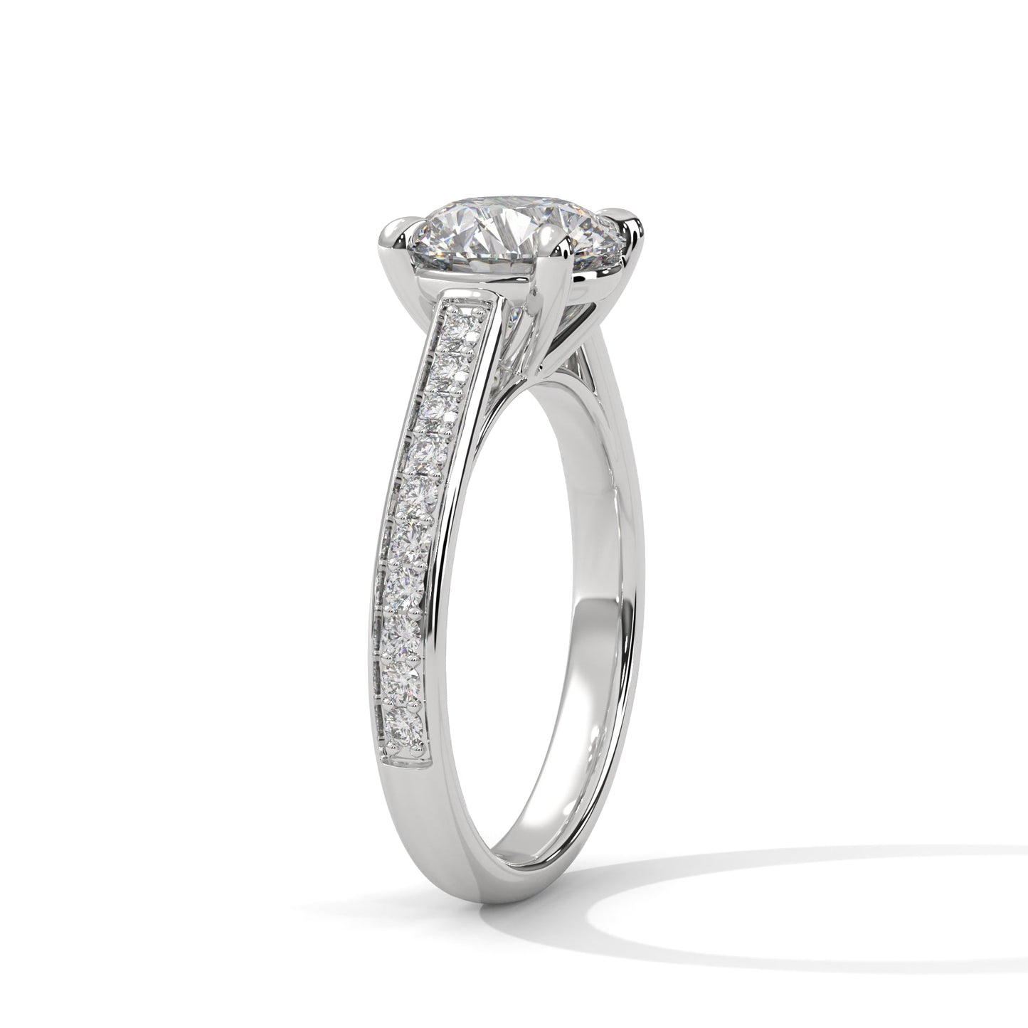 Timeless Spark 1.5CT Round Lab-Grown Diamond Engagement Ring | 1.78 CTW